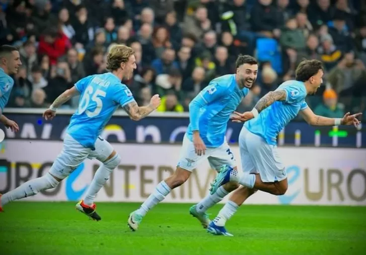 Lazio incar kemenangan pada laga melawan AS Roma di Olimpico (Foto: instagram/@lucapellegrini3)
