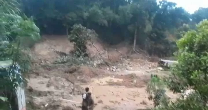 Tanah longsor di Kabupaten Subang (Dok BPBD Kabupaten Subang)