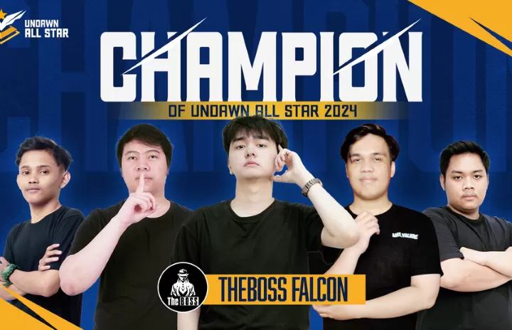 Dalam laga Grand Finals Undawn All Star pada Minggu 28 Januari 2024, The BOSS Falcon melibas Dragon dengan skor telak 4-0. Foto: Ist