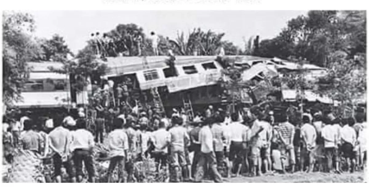 5 Kecelakaan Kereta Api di Indonesia (Tangkapan Layar Instagram @jakartadulukala)