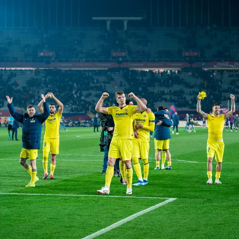 Villareal berhasil permalukan Barcelona di kandangnya (Foto: instagram/@villarrealcf)