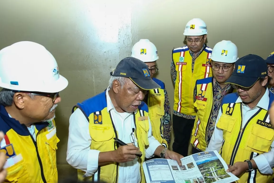 Basuki Hadimuljono menjadi salah satu menteri yang santer dikabarkan akan mundur dari jabatannya.(Dok.Kementerian PUPR)