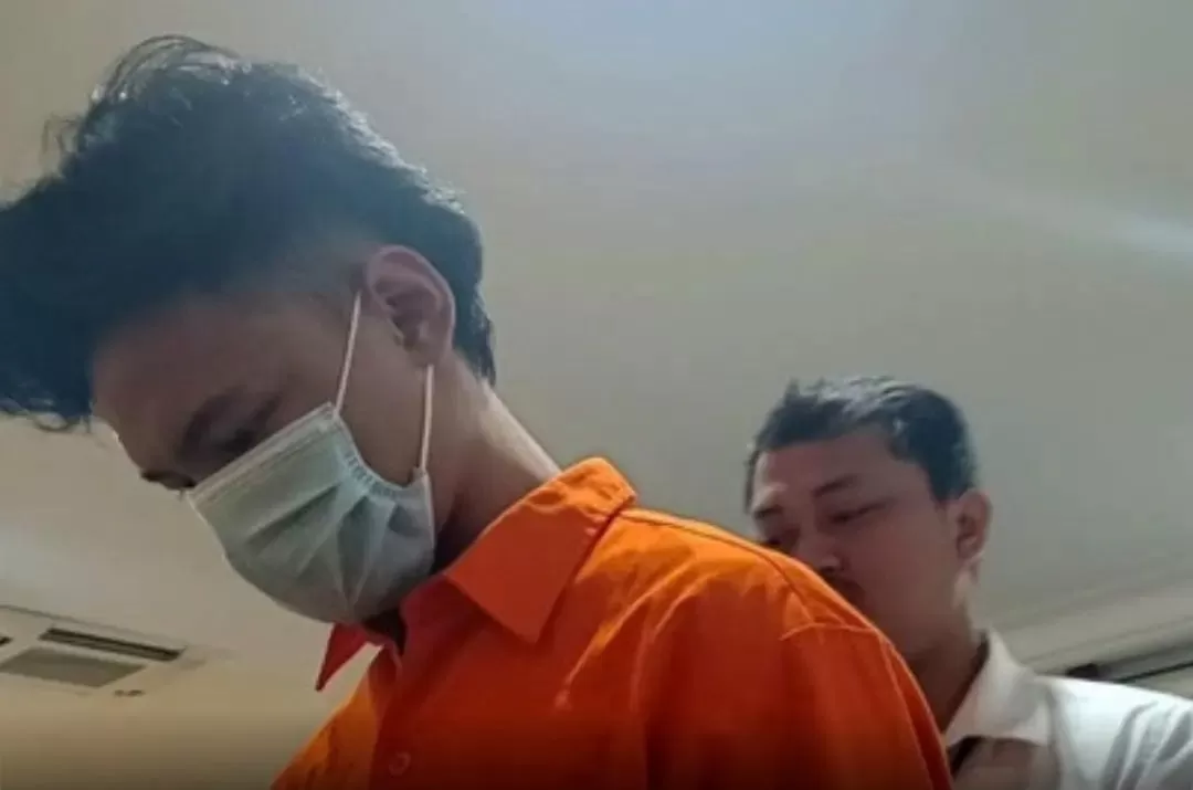 Argiyan Arbirama Pembunuh Mahasiswi Gunadarma punya koleksi film dewasa (Dok Instagram@infodepok24)