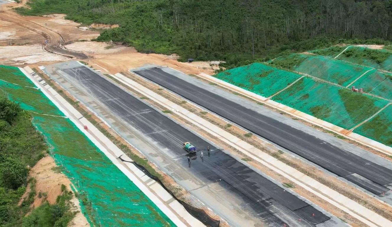 Jalan Tol Akses IKN tahap 1 ditargetkan rampung Juli 2024 (Dok.Kementerian PUPR)