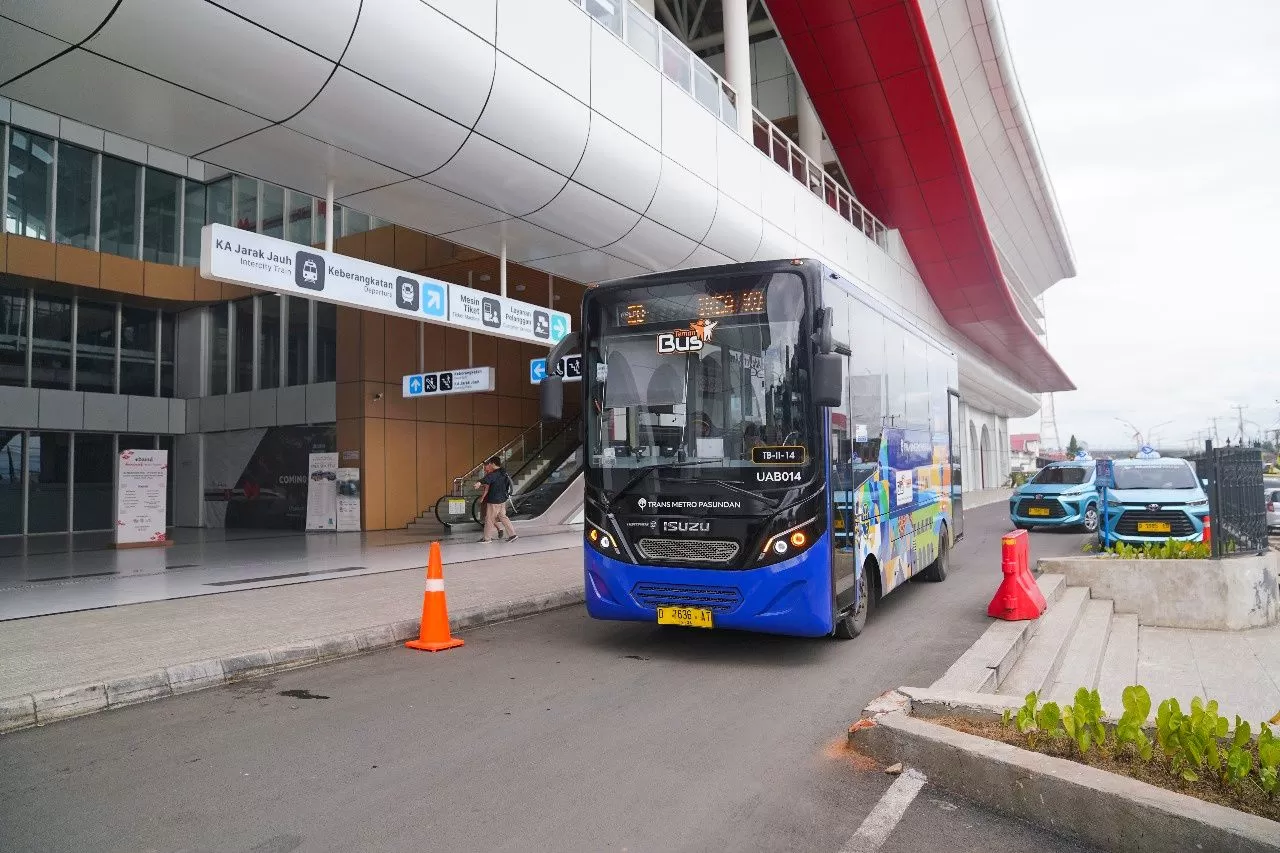 KCIC Siapkan Trans Metro dan Shuttle Gratis di Stasiun Whoosh Padalarang (Dok.KCIC)