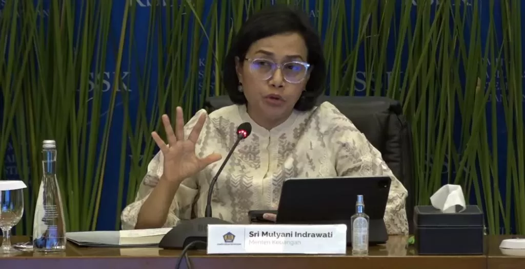 Sri Mulyani sebut Bansos merupakan Program APBN. (Foto: YouTube Kemenkeu RI)