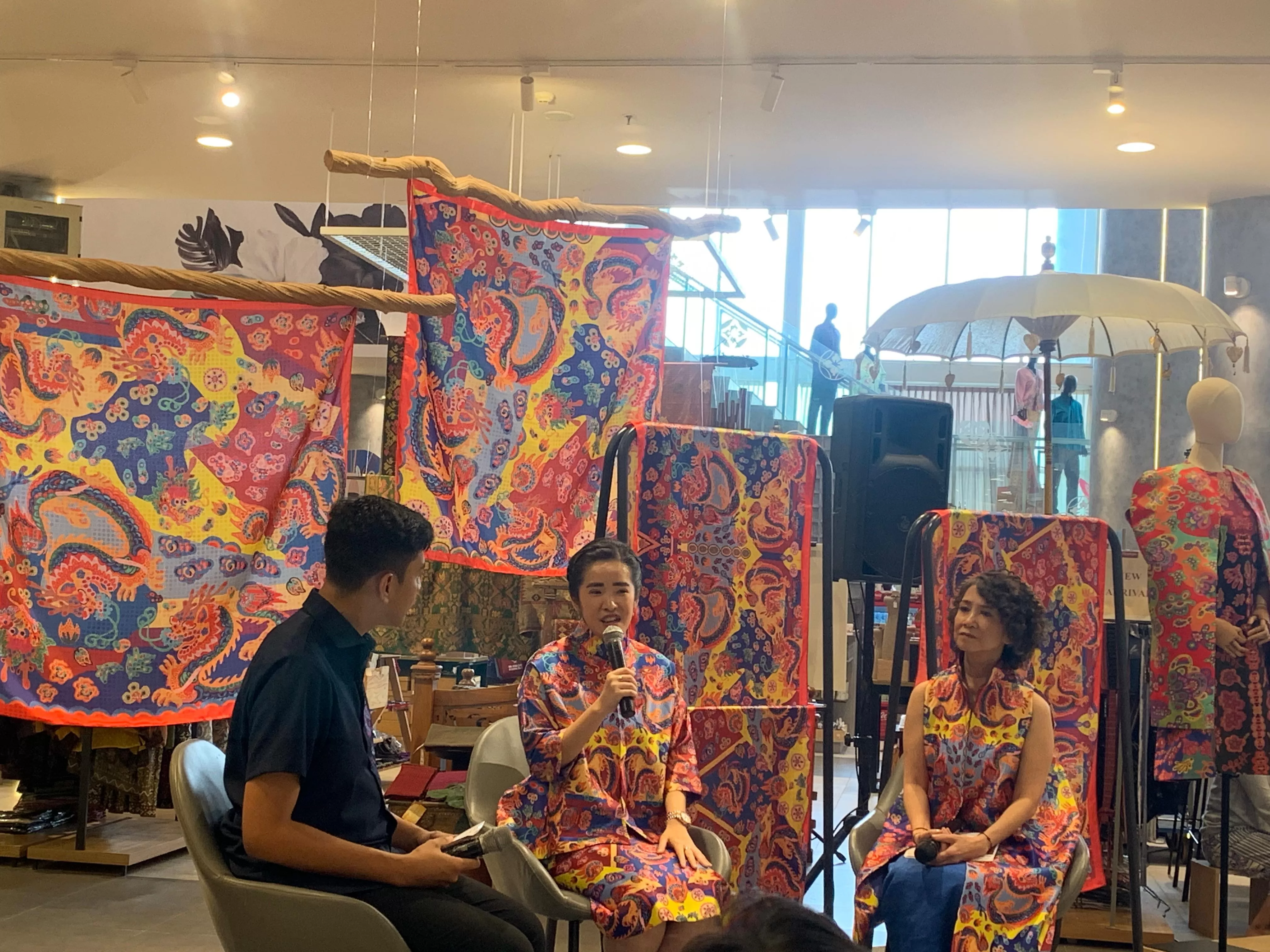 Menyambut Imlek 2024, MIWA Pattern meluncurkan koleksi terbarunya yaitu MIWA Dragon. (Foto: Hamidea Suci)