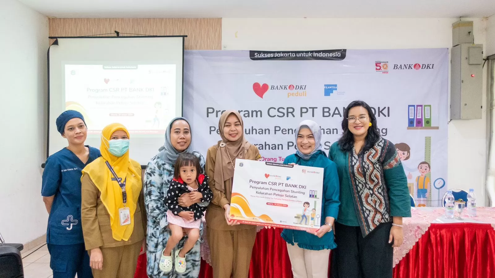 Program penanganan dan pencegahan stunting di Jakarta (Dok Bank DKI)