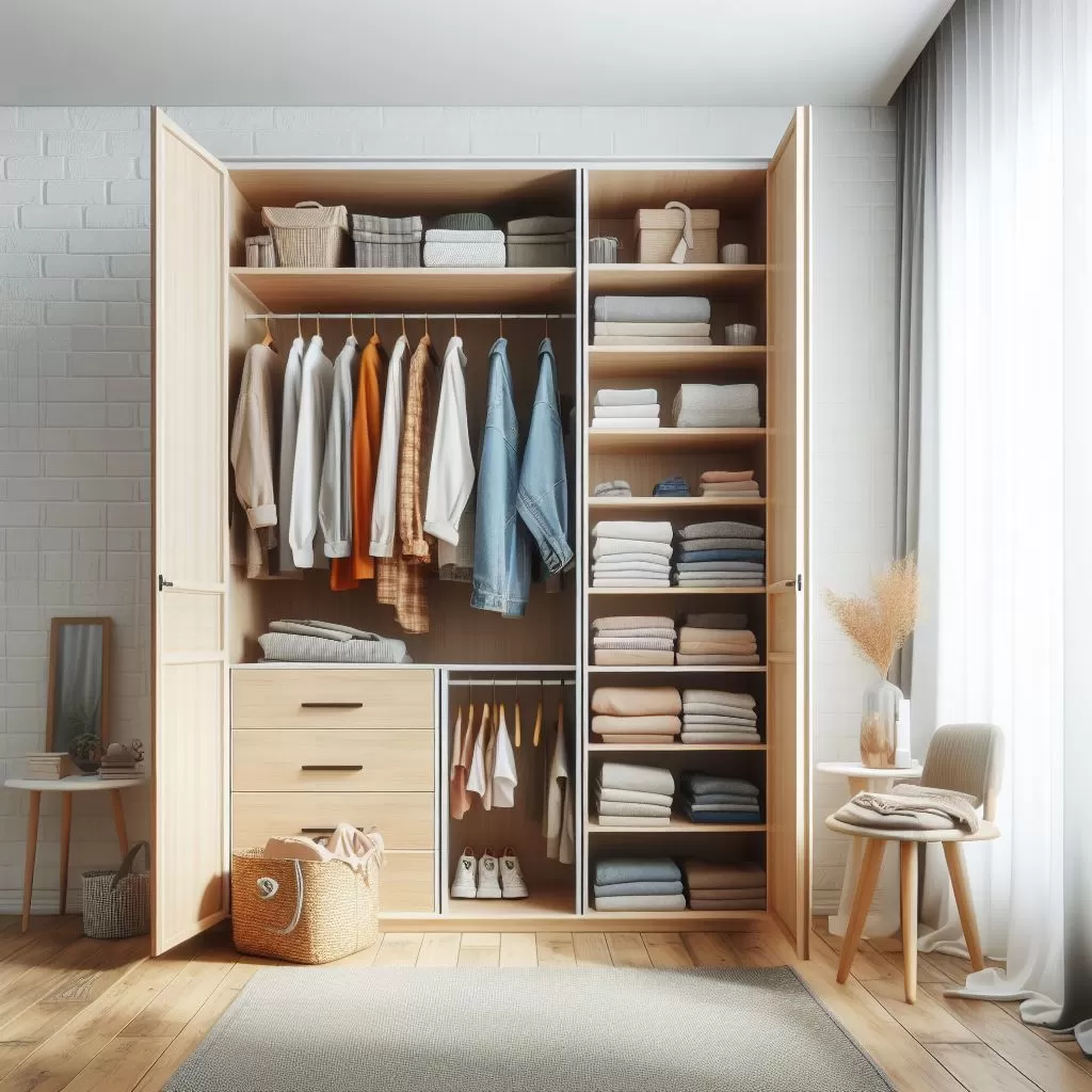 Solusi Cepat Mengatasi Bau Tak Sedap di Lemari Pakaian dengan Bahan Alami ( Foto: Bing Image Creator )