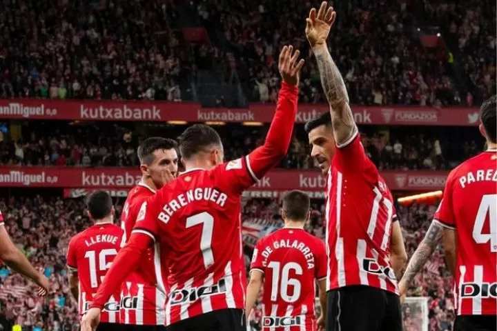 Atletico Madrid kalah 0-1 dari Athletic Bilbao pada laga leg 1 semifinal Copa del Rey 2023/2024 (Foto: instagram/@alexberenguerr)