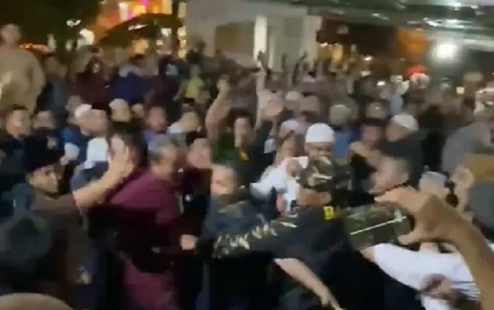 GP Ansor Surabaya sebut diusir panitia pengajian Ustaz Syafiq Riza Basalamah   (tangkapan layar)