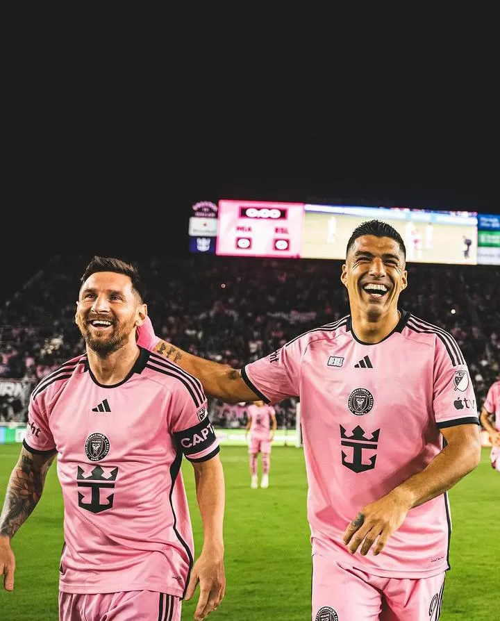 Messi dan Suarez jadi bintang kemenangan Inter Miami atas Real Salt Lake (Foto: instagram/@intermiamicf)