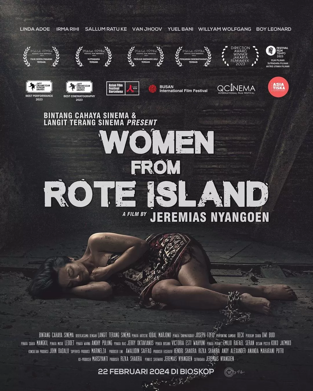 Sinopsis Woman from Rote Island.(instagram/bintangcahayasinema)