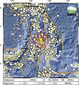 Gempa bumi terkini dengan kekuatan Magnitudo M5,2 mengguncang wilayah Maluku pada Sabtu, 3 Februari 2024. 