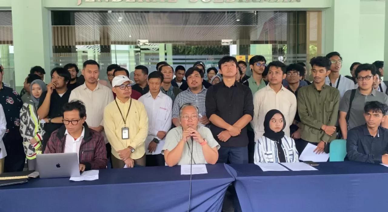 Civitas akademika Universitas Pembangunan Nasional (UPN) Veteran Jakarta menyampaikan Seruan Bela Negara.