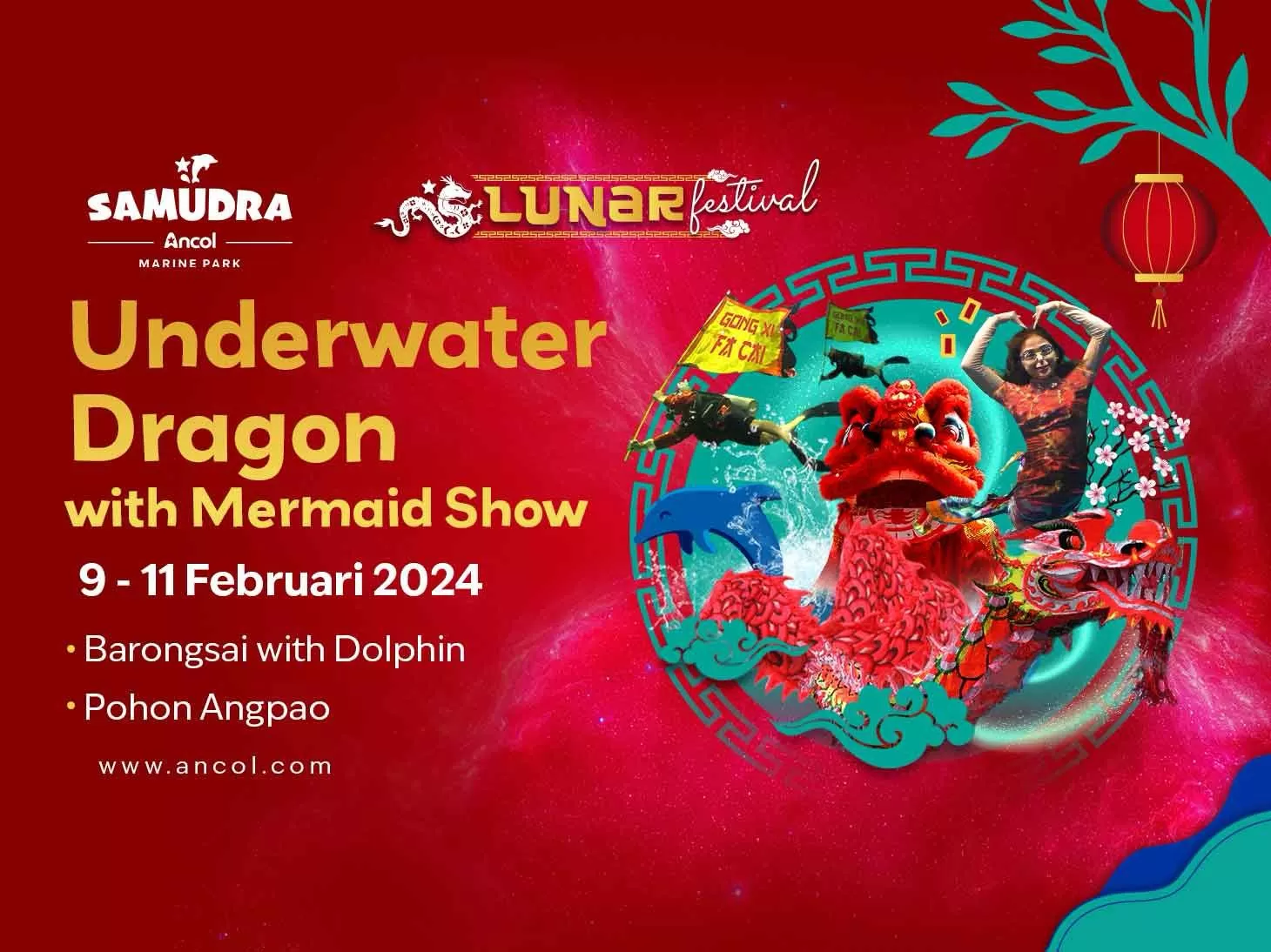 Ancol Lunar Festival 2024 di Taman Impian Jaya Ancol (Dok Ancol.com)