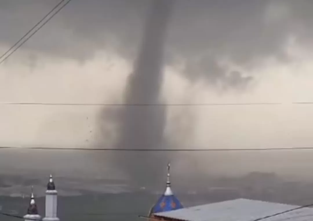 Angin puting beliung terjang Rancaekek, Bandung (Dok Istimewa)