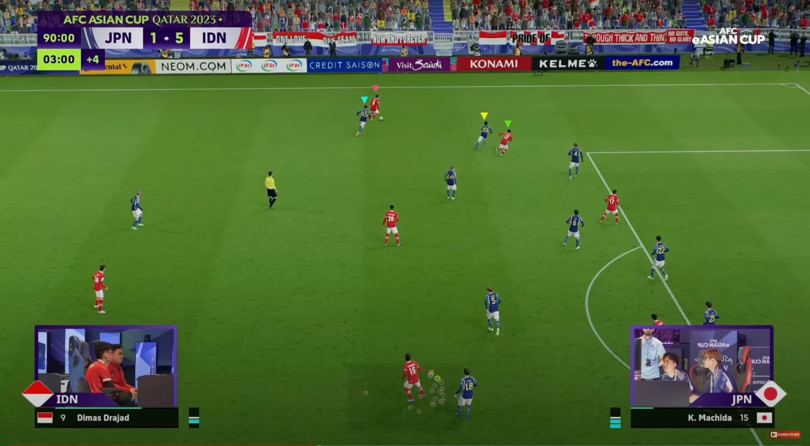 eAsian Cup 2023 Jepang vs Indonesia