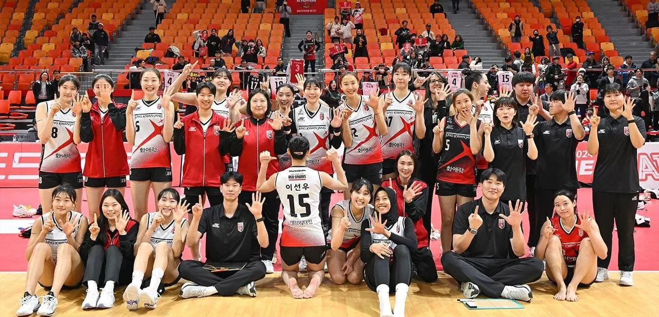 Red Sparks (Foto: @dly_volleyball)