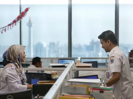 Aparatur Sipil Negara (ASN) Pemprov DKI Jakarta. (Foto: beritajakarta.id)