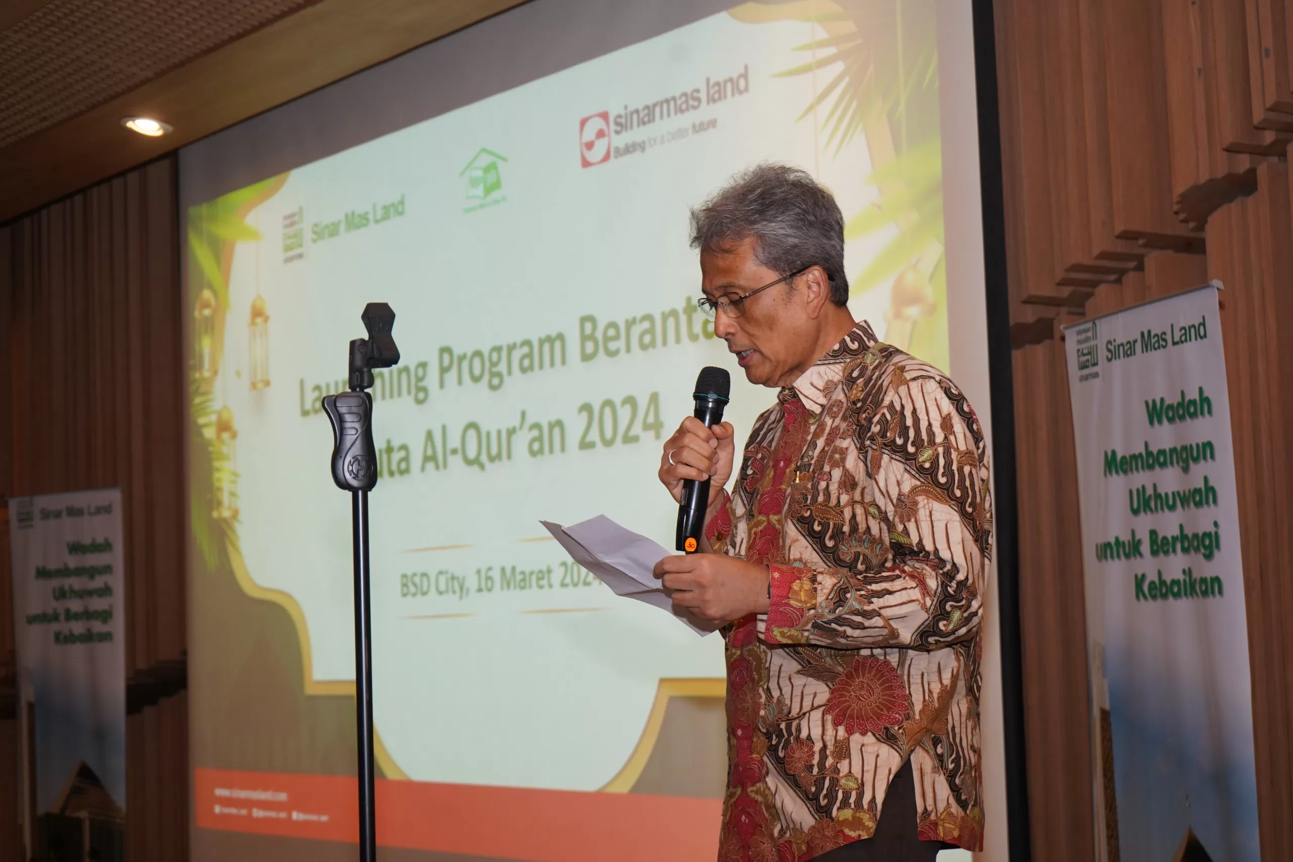 Yayasan Muslim Sinar Mas Land menggelar program Berantas Buta Al-Qur’an (Dok Sinar Mas Land)
