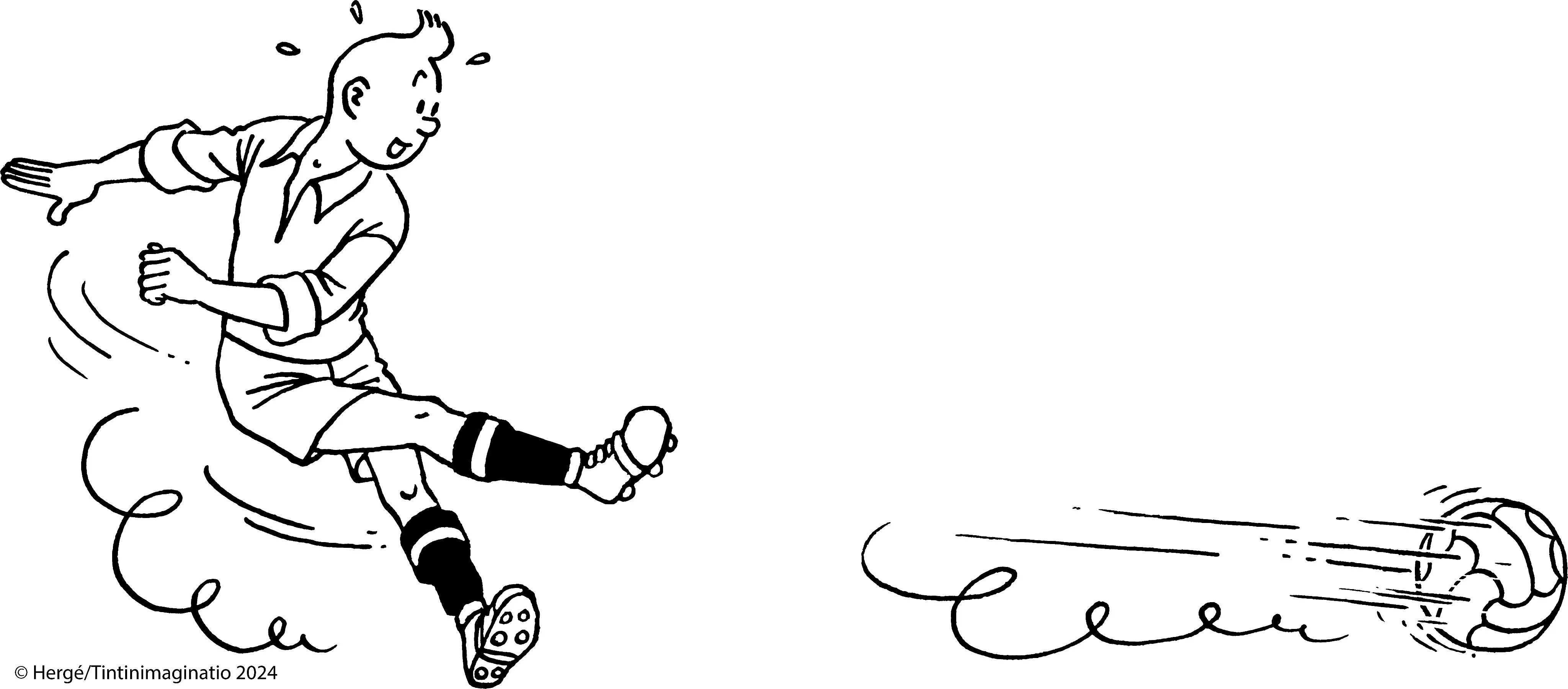 Tintin (Gambar: FA Belgia)