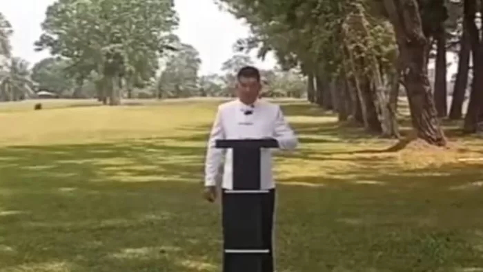 Heboh pria ngaku nabi di Tebing Tinggi pidato pembubaran agama Islam (Dok Tangkapan layar)