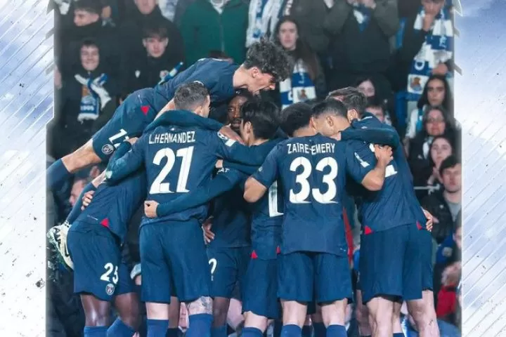 PSG berhasil melaju ke perempat final Liga Champions setelah menang dengan agregat 4-1 atas Real Sociedad (Foto: instagram/@psg)