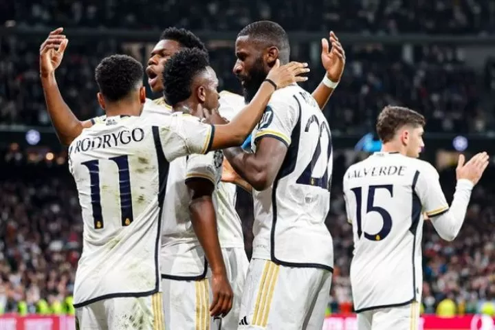 Real Madrid melangkah ke babak perempatfinal Liga Champions setelah menang agregat 2-1 atas RB Leipzig (Foto: instagram/@realmadrid)