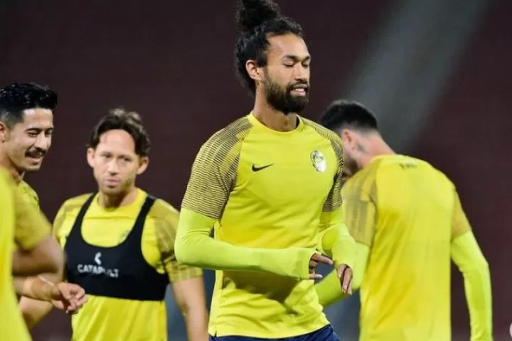 Skuad Malaysia sedang berlatih menjelang laga melawan Oman (Foto: instagram/@famalaysia)