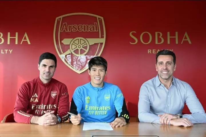 Takehiro Tomiyasu memperpanjang masa baktinya di Arsenal (Foto: instagram/@arsenal)
