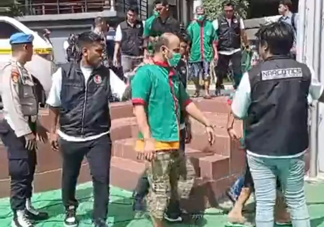 Tersangka peredaran narkoba jaringan Malaysia yang dibekuk Polres Jakbar, sita 110 kg sabu dan tangkap bandar besar (Dok Polres Jakbar)