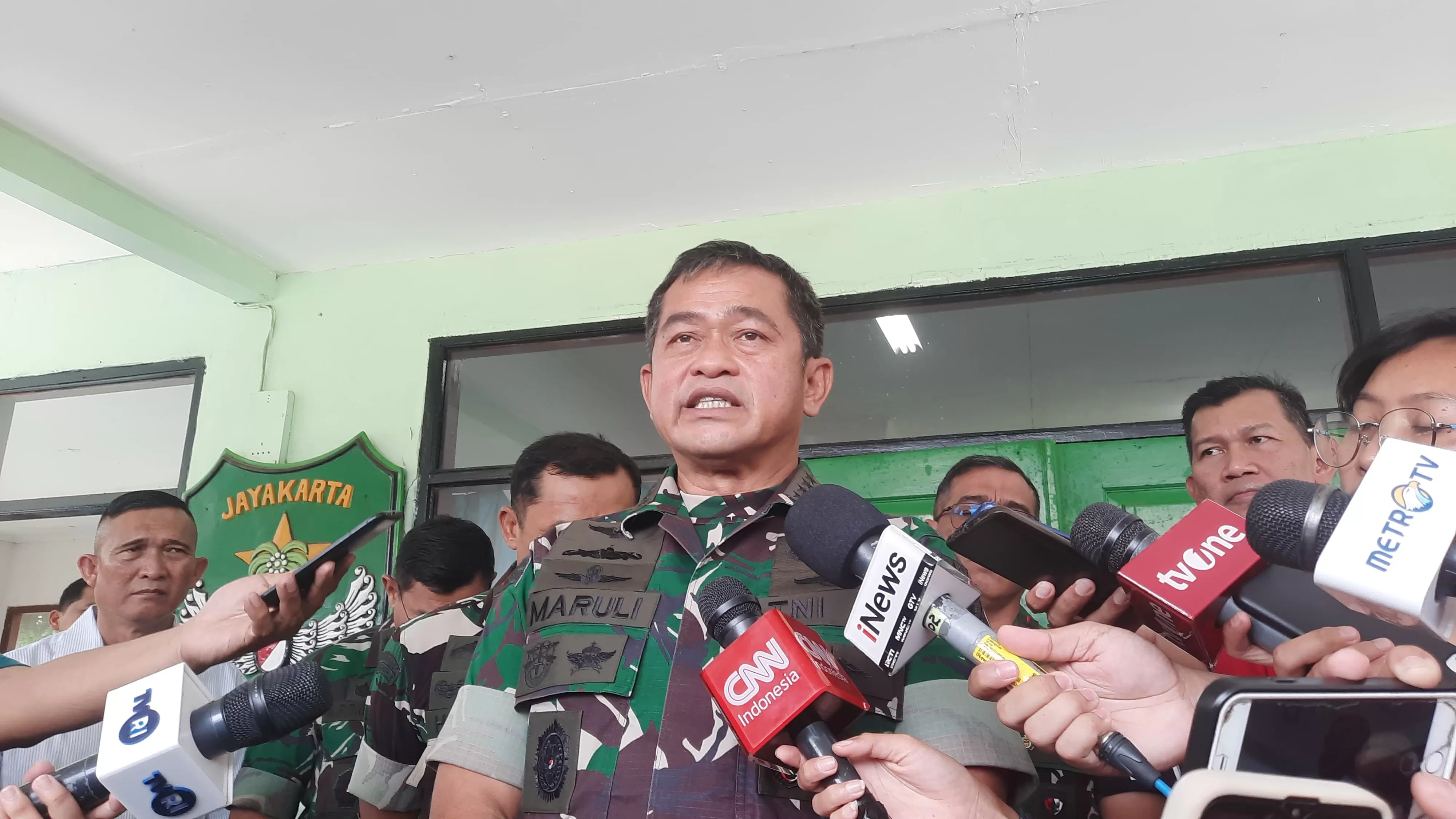 Kepala Staf TNI Angkatan Darat (KSAD) Jenderal Maruli Simanjuntak. Foto: Grace. 