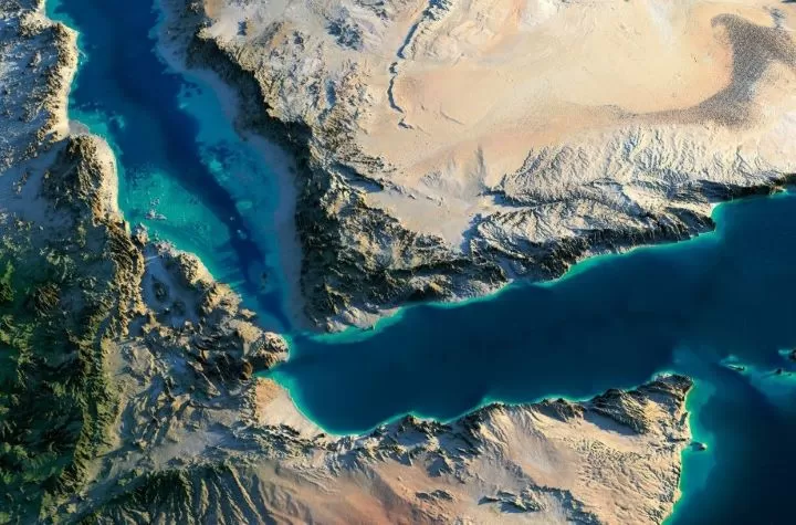 Belasan kabel interet bawah laut di Laut Merah kabarnya terputus. Belum diketahui pemicu dari kejadian tersebut. Foto: the atlanctic council