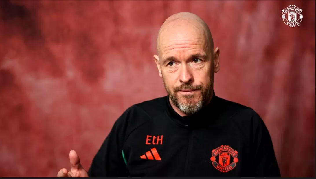 Erik ten Hag memperpanjang kontrak di MU (Foto: manutd.com)