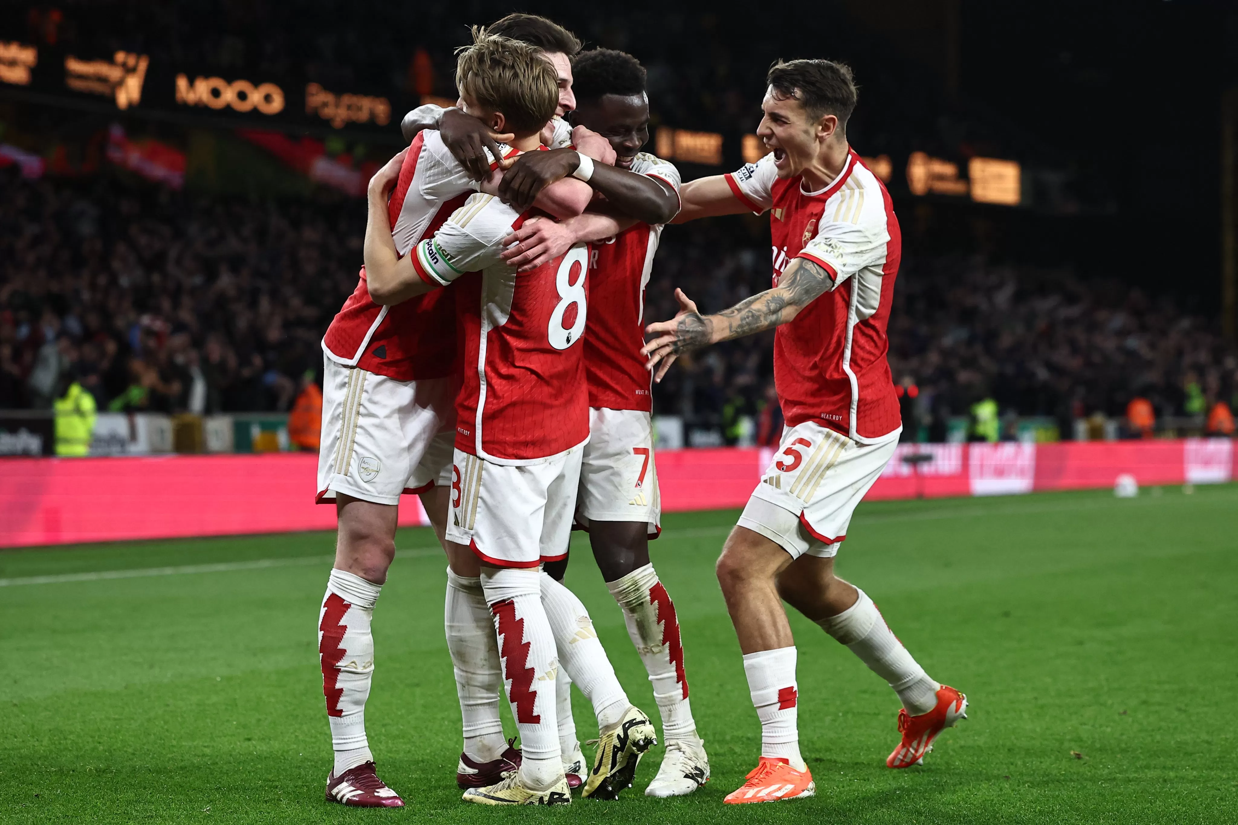 Wolves vs Arsenal (Foto: Arsenal FC)