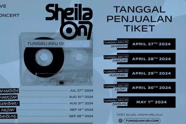Harga Tiket Konser Sheila On 7 Tahun 2024  