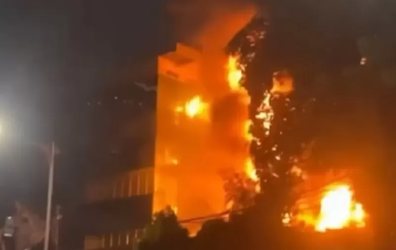 Kebakaran hebat Toko Saudara Frame di Mampang, polisi ungkap penyebab 7 orang tewas (Dok Konteks.co.id)