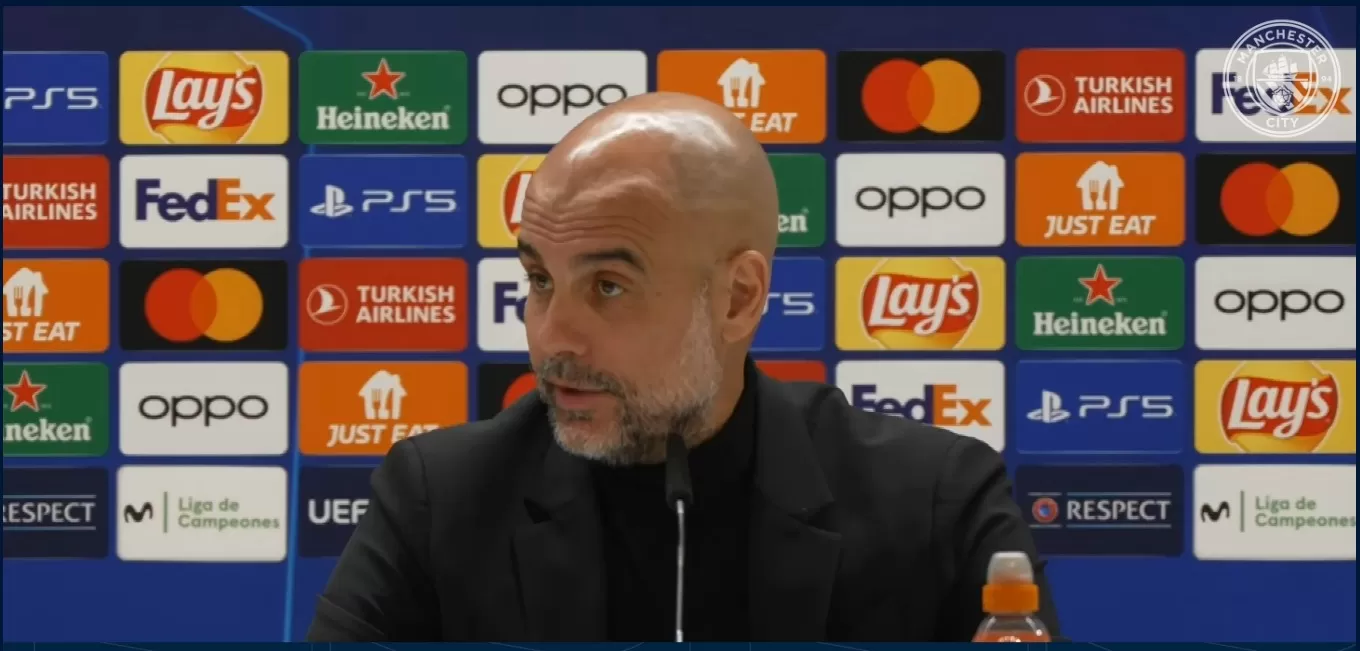 Pep Guardiola mau Manchester City melukai Real Madrid di laga leg pertama babak perempat final Liga Champions (Foto: mancity.com)