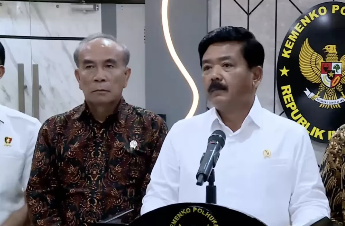 Menteri Koordinator Bidang Politik, Hukum dan Keamanan (Menko Polhukam) Hadi Tjahjanto.
