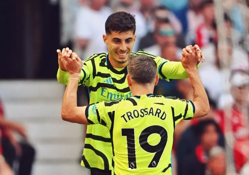 Arsenal kembali ke puncak klasemen setelah meraih kemenangan tipis atas Manchester United pada laga pekan ke-37 Liga Inggris 2023/2024 (Foto: instagram/@arsenal)