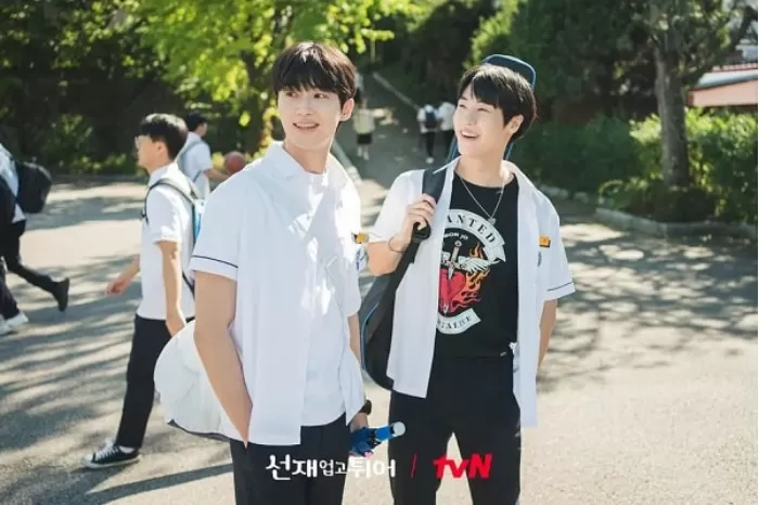 Artis Korea usia 30-an yang berperan jadi siswa di drakor awal 2024. (Foto: dok. Viu)