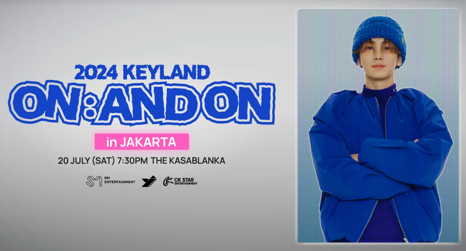 Harga Tiket Konser Key SHINee di Jakarta (foto: keyinjakarta2024)