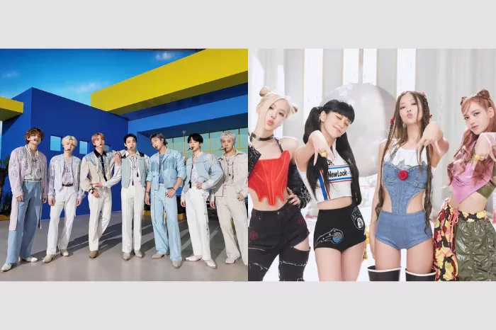 MV KPOP dengan view tinggi setelah 24 jam rilis . (Kolase foto: Instagram/@thebangtanboys/@blackpink)