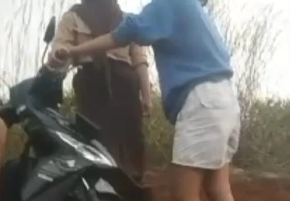 Video viral siswi dibully di Tanah Merah, Citayam Depok (Dok tangkapan layar)