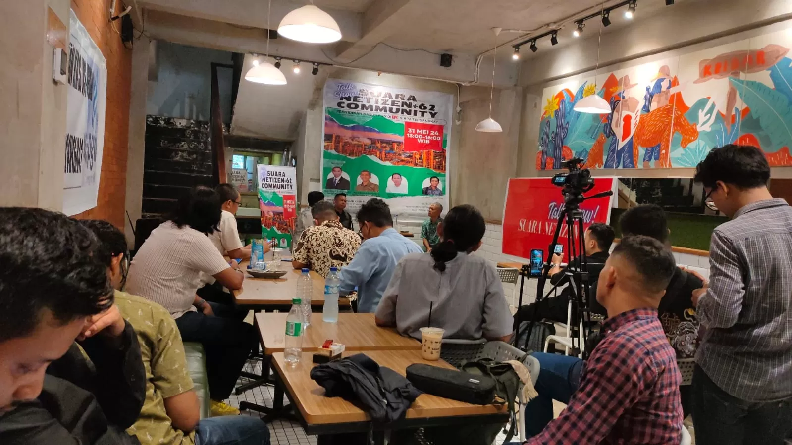 Talkshow Suara Nitizen +62 Community mengadakan diskusi publik terkait korupsi PT PGN pada Jumat, 31 Mei 2024. 