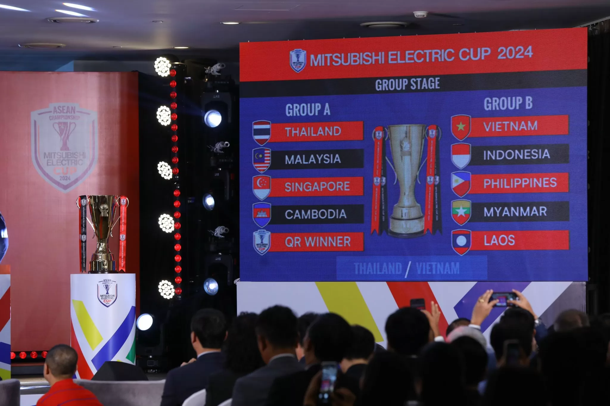 Jadwal ASEAN Cup 2024 telah dirilis dengan laga Vietnam vs Indonesia pada 30 November (Foto: VFF)