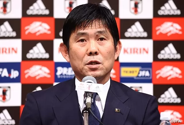 Pelatih Timnas Jepang Hajime Moriyasu mengomentari hasil undian kualifikasi Piala Dunia 2026 (Foto: JFA)