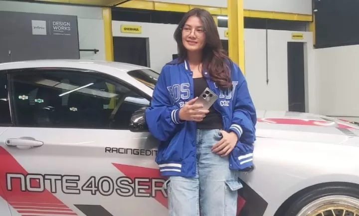 Infinix Note 40 Series Racing Edition sudah resmi dijual di Indonesia. Foto: Konteks/Iqbal M