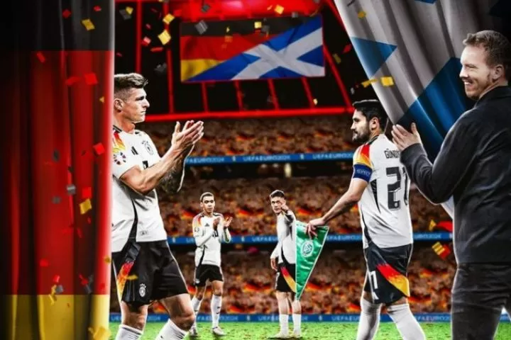 Jerman akan menghadapi Skotlandia pada laga pembuka Grup A Piala Eropa 2024 di Allianz Arena (Foto: instagram/@dfb_team)